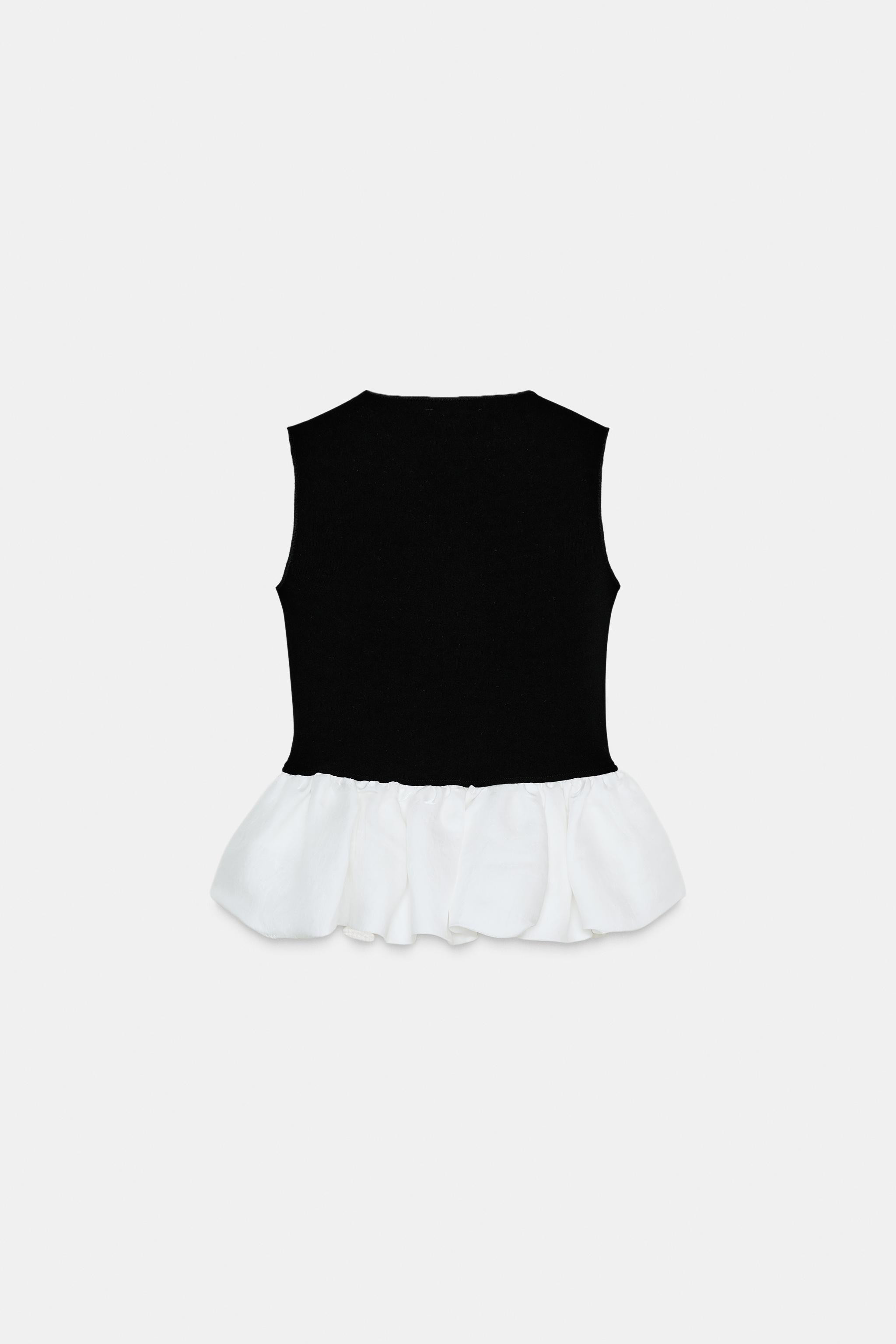 ZW COLLECTION PUFF SLEEVE TOP | Zara AU