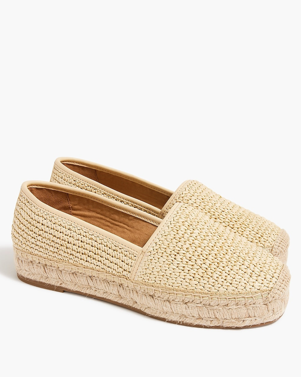 Woven espadrille flats | J.Crew Factory