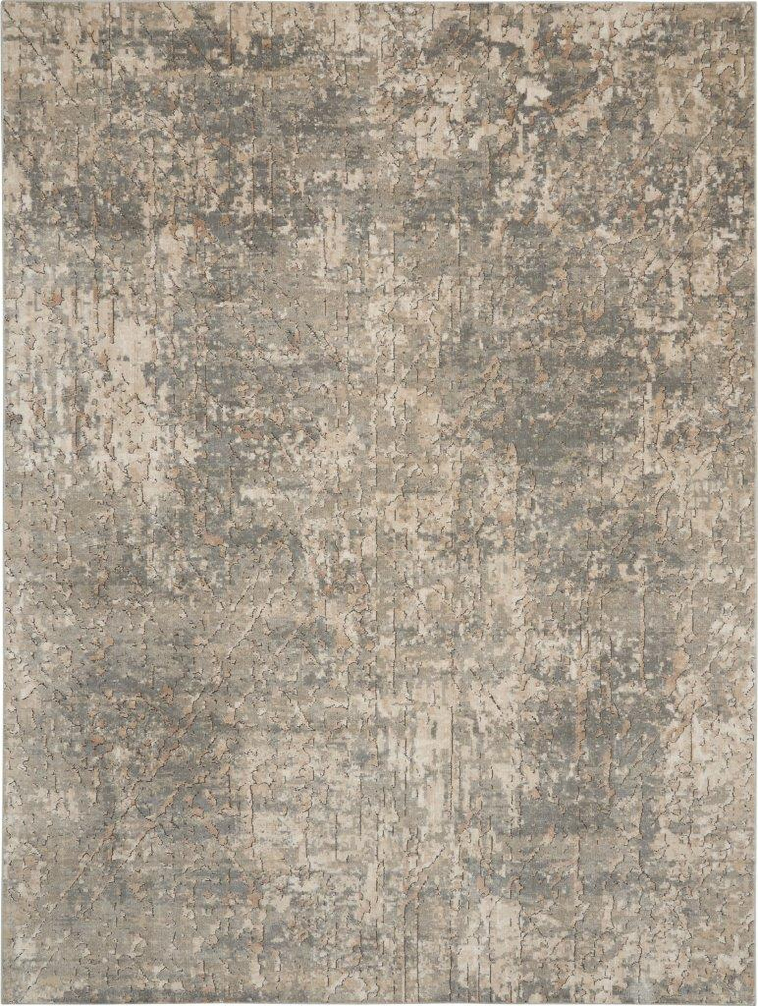 Concerto Beige and Grey 8'10" x 11'10" Contemporary Area Rug | 1stopbedrooms