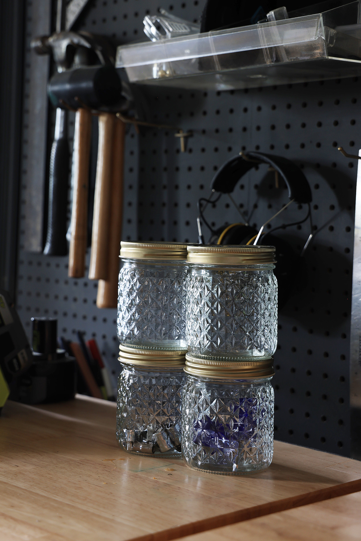 Storage canning jars | Beautiful in the kitchen or as storage in a craft room or workshop 

 #LTKHome