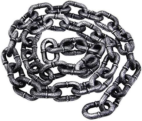 Zcaukya Halloween chains, Plastic Chains Props, 6 Feet Decoration Chain, Great for Costume Party | Amazon (US)