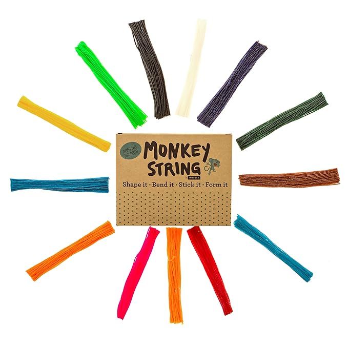 Impresa Products 500 Piece Pack of Monkey String (Jumbo Pack) - Wiki / Wikki Bendable, Sticky Wax... | Amazon (US)