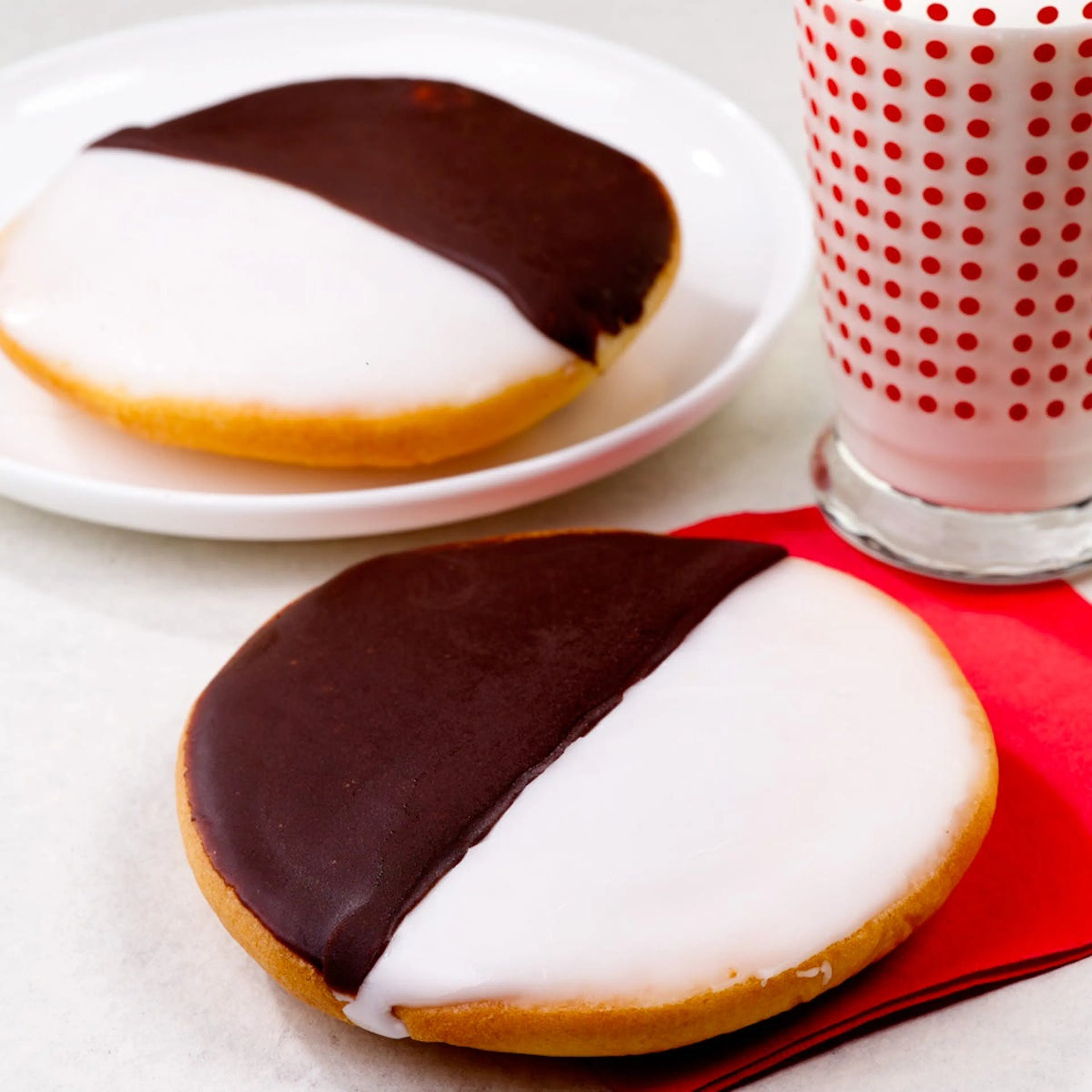 Famous Giant Black & White Cookies by William Greenberg Desserts | Goldbelly | Goldbelly