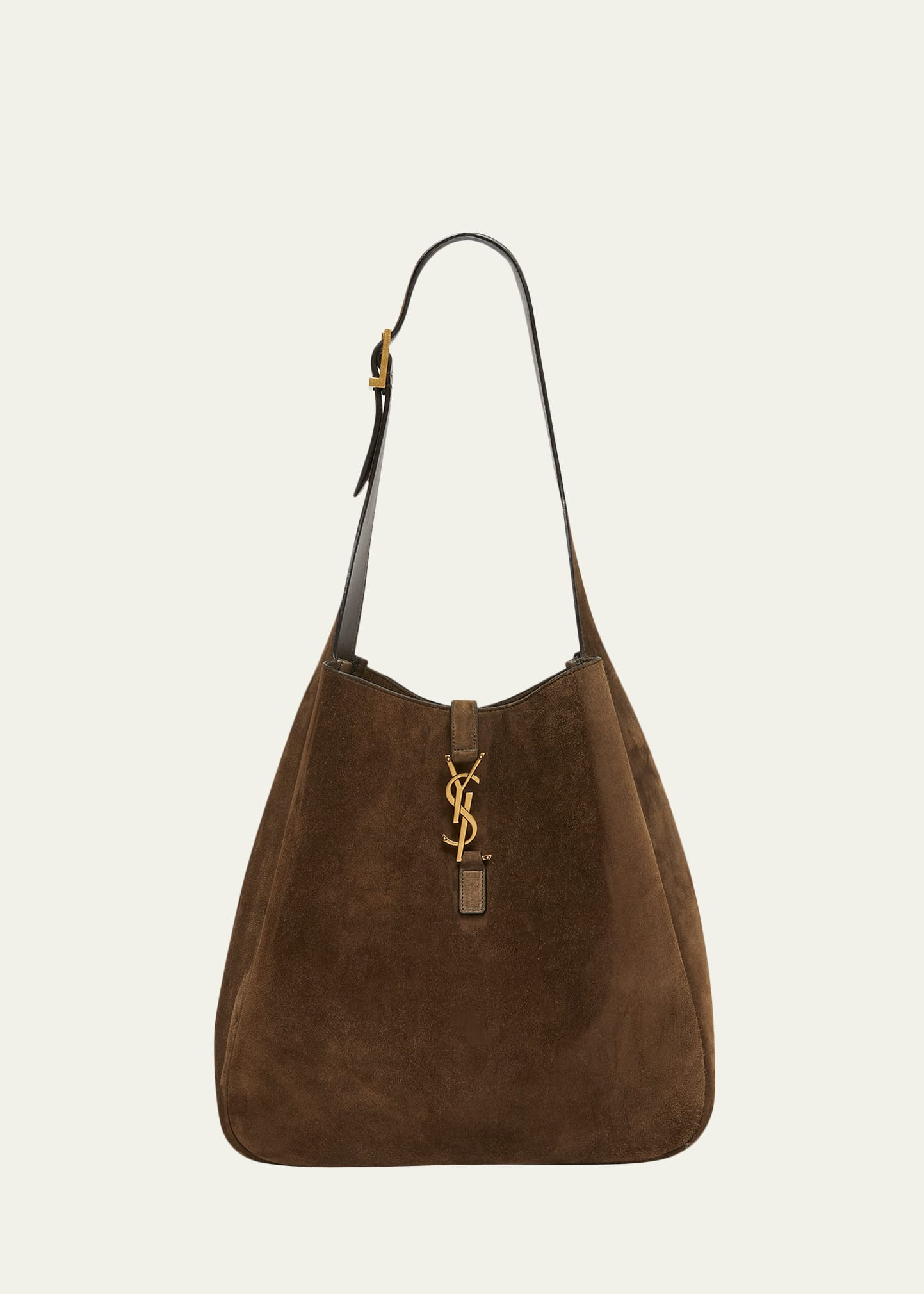 Saint Laurent Le 5 à 7 Large Shoulder Bag in Suede | Bergdorf Goodman