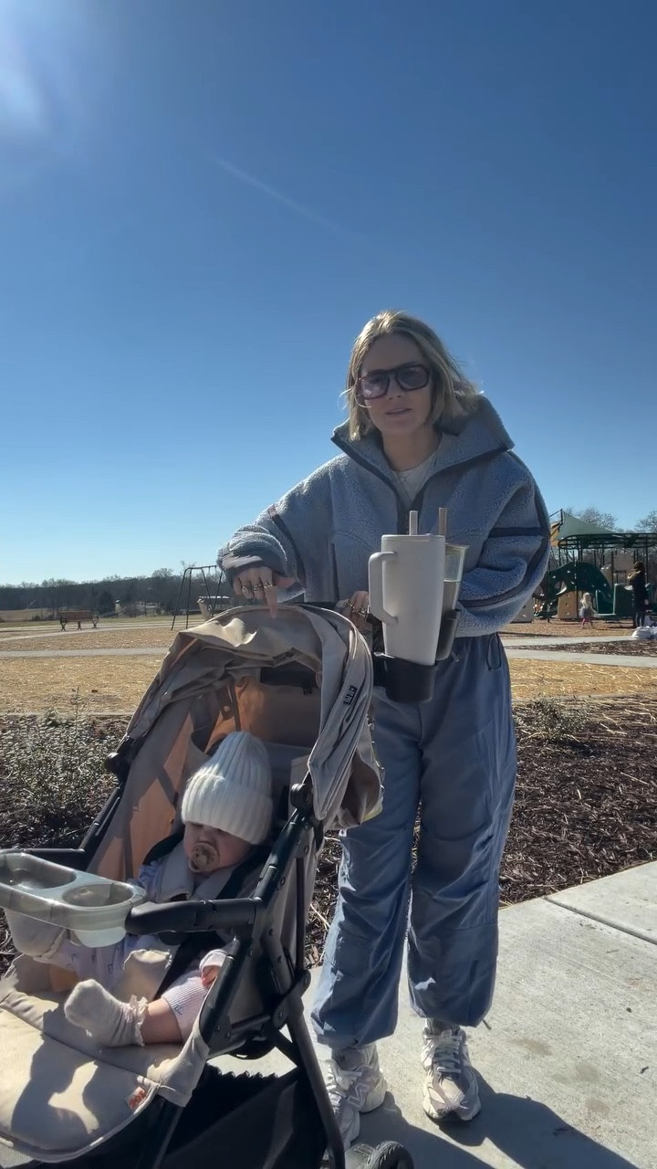 My Zoe stroller setup!