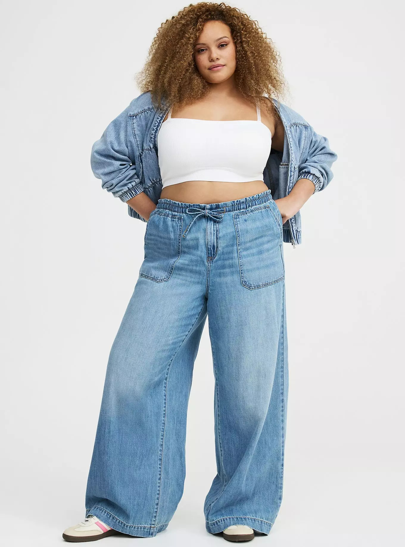 High-Rise Wide-Leg Loose Jean | Torrid (US & Canada)