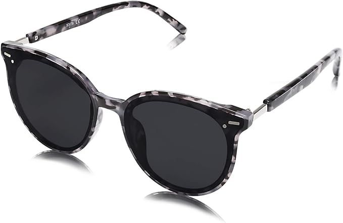SOJOS Classic Round Retro Plastic Frame Vintage Large Sunglasses BLOSSOM SJ2067 | Amazon (CA)