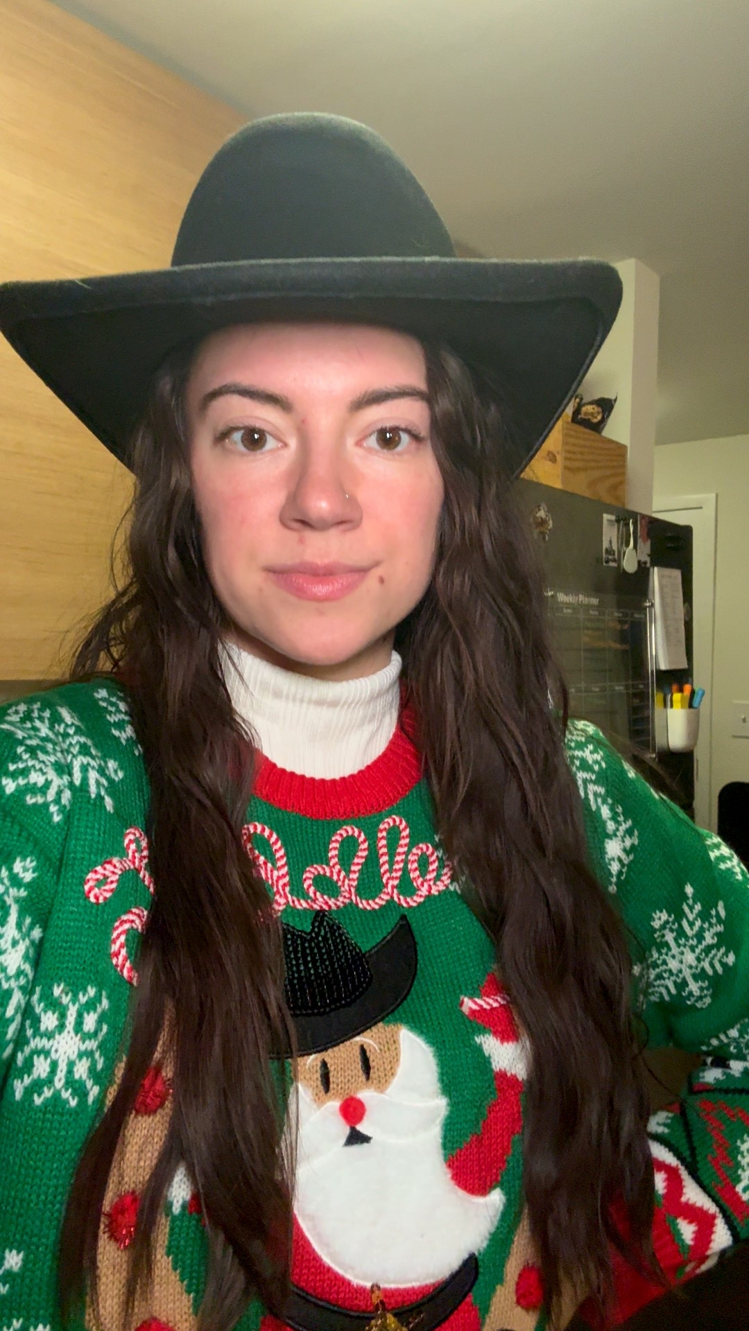 My festive “Saddle Up Santa” ugly Christmas sweater, black cowboy hat, and black boots made the cutest holiday outfit  and Pancake’s red polka-dot Christmas pajamas with reindeer antlers completely stole the show. The perfect cozy + playful look for holiday parties, Christmas pop-ups, and matching pet moments.

ugly christmas sweater outfit, festive holiday outfit ideas, matching christmas dog pajamas, cowgirl christmas outfit, saddle up santa sweater, tj maxx christmas sweater dupe, holiday pet outfit ideas, christmas photo outfit inspo, philly christmas pop up outfit, cozy christmas style, dog mom holiday outfits

#LTKHoliday #LTKdayinmylife #LTKootd

#LTKCyberWeek #LTKHoliday #LTKootd