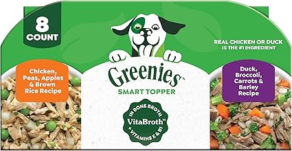 Greenies Smart Topper High Protein Wet Mix-in for Dogs, Chicken, Peas, Apples, and Brown Rice Rec... | Amazon (US)