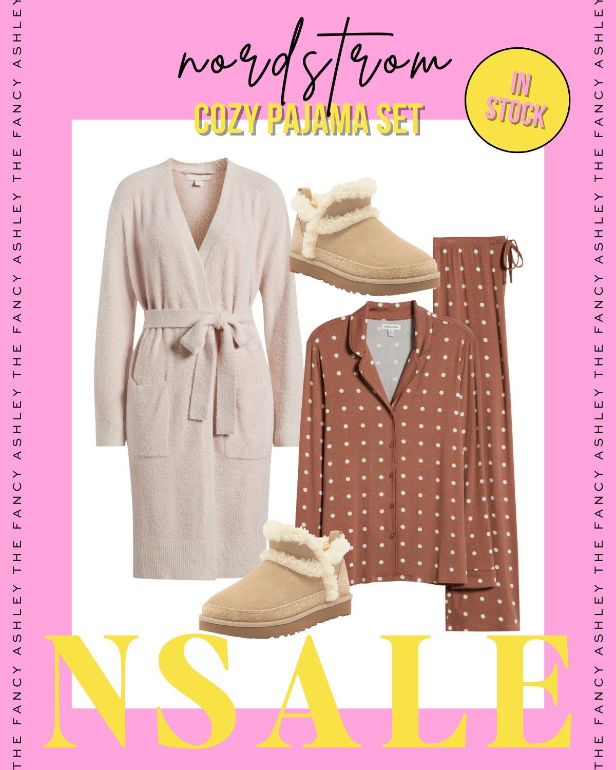 These are my absolute fave pajamas from the #NSALE and trust me, they are the best ever. So soft, so cute—obsessed with the darling polka dots, but they come in tons of colors Pair them with the Barefoot Dreams robe and UGGs, and you’re basically living your best fall life. Grab them while they’re on sale.

#LTKSeasonal #LTKStyleTip #LTKSaleAlert