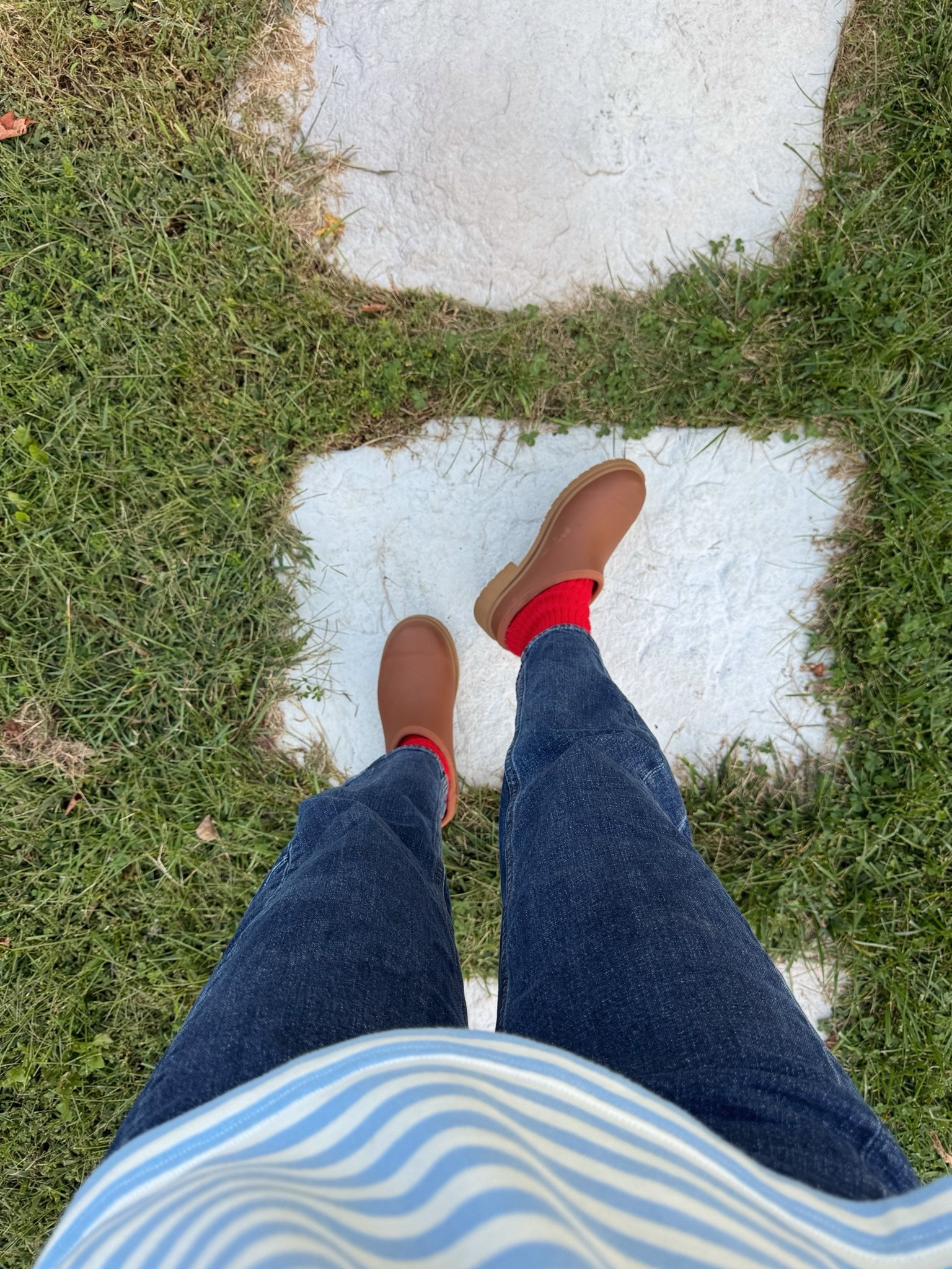 first time wearing jeans and socks and clogs in so long!!!

#LTKSeasonal