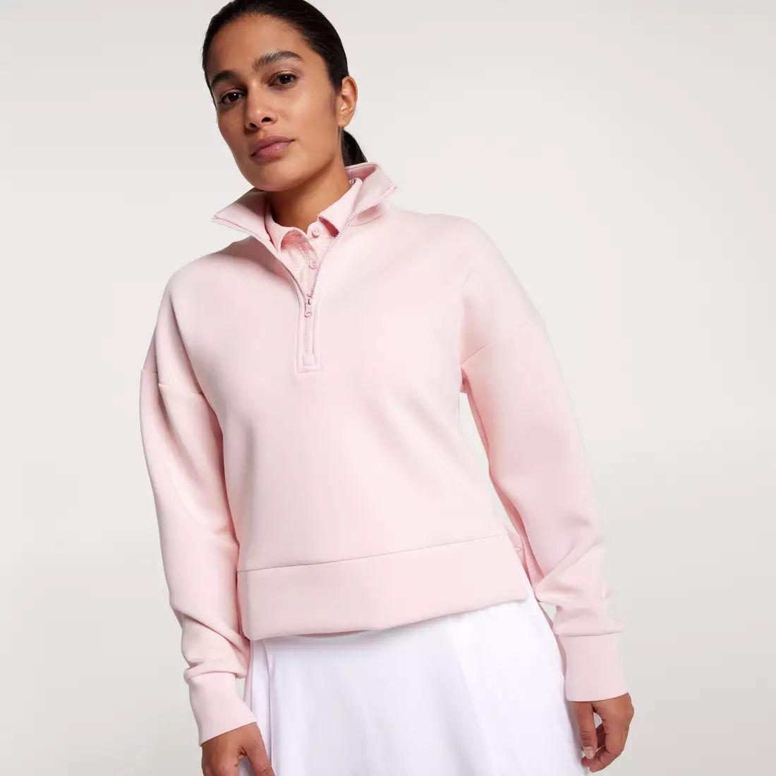 CALIA Women's Soft Scuba 1/4 Zip Golf Sweatshirt | Dick's Sporting Goods | Dick's Sporting Goods