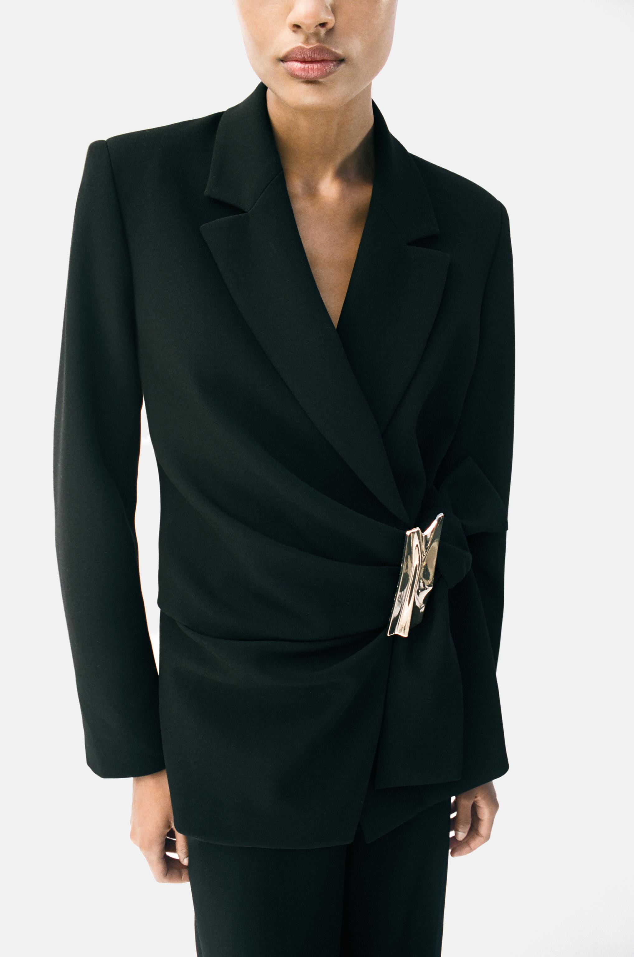 BUCKLE BLAZER | Zara UK