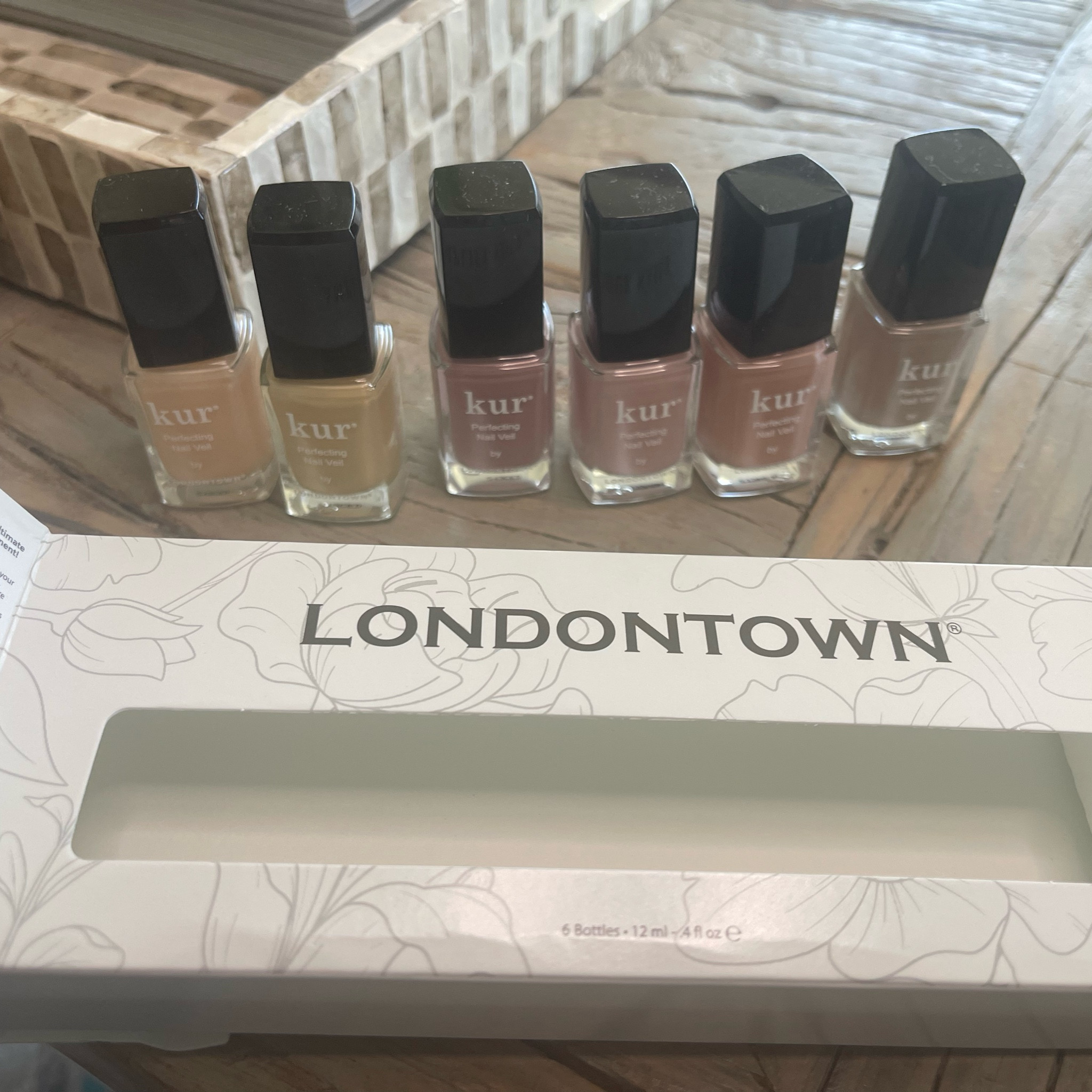 So excited to get this Londontown Kur nail veil.  Love all of the colors. Looking forward to mani pedi time! #over50style #classicstyle #manicure

#LTKbeauty #LTKover40