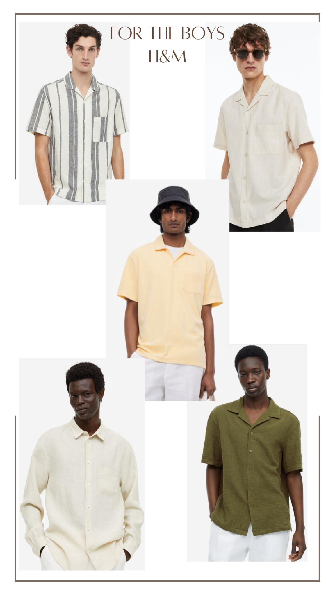 Men’s summer tops / men’s fashion 

#LTKstyletip #LTKunder50 #LTKmens