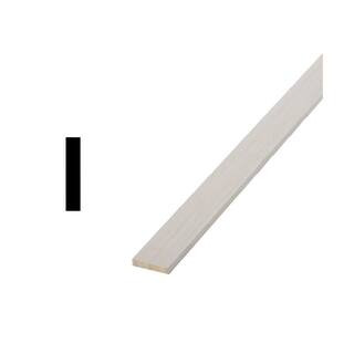 Woodgrain Millwork LWM 266 - 1/4 in. x 1-1/2 in. Primed Finger-Jointed Lattice Molding 10001884 -... | The Home Depot