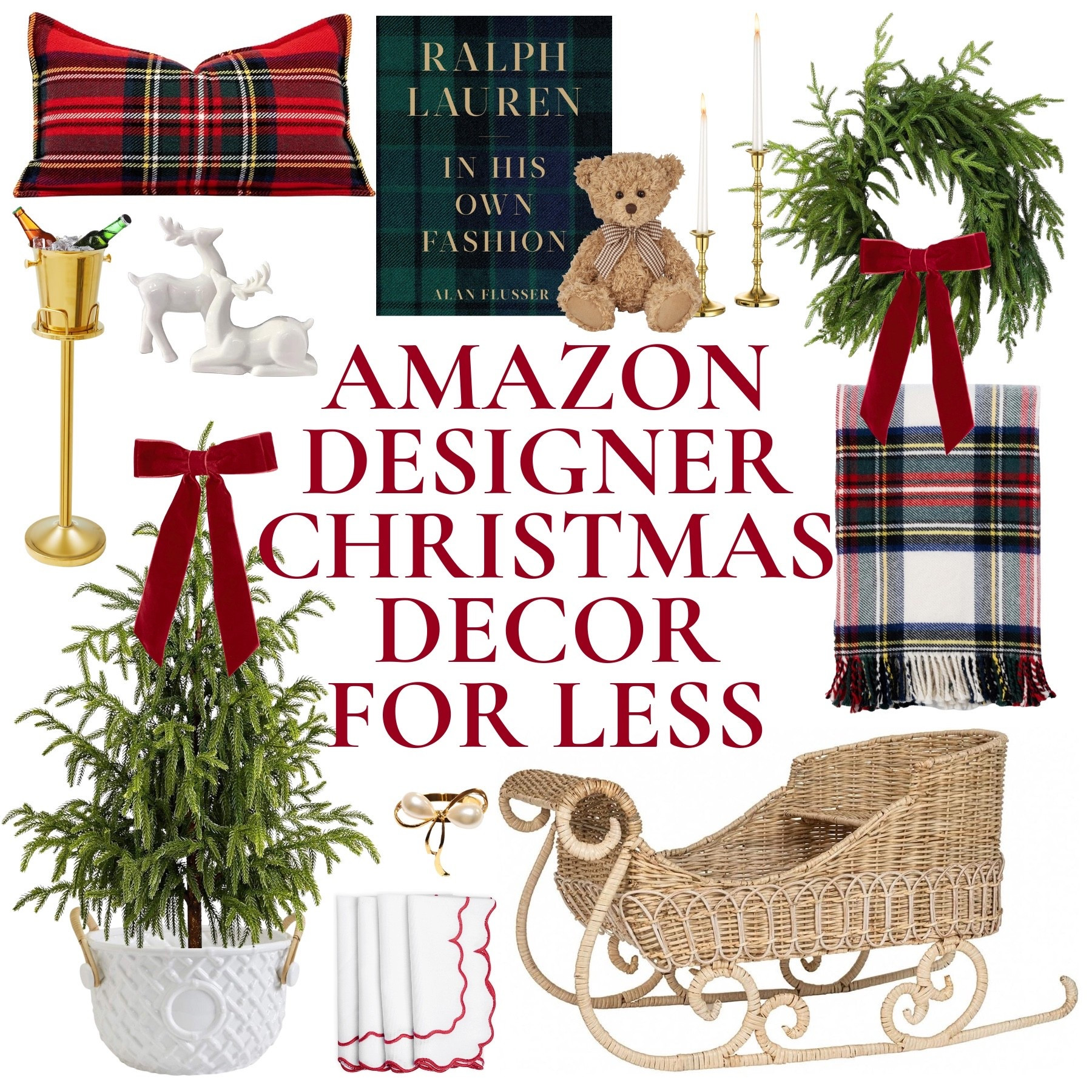 Traditional Christmas décor is having such a moment — and it’s easy to see why! There’s just something timeless and charming about those classic touches that make a home feel instantly festive.

#LTKSaleAlert #LTKHoliday #LTKHome