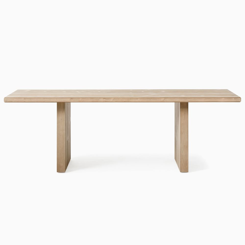 Santa Rosa 90&amp;quot; Rectangular Dining Table, Driftwood Grey | West Elm (US)