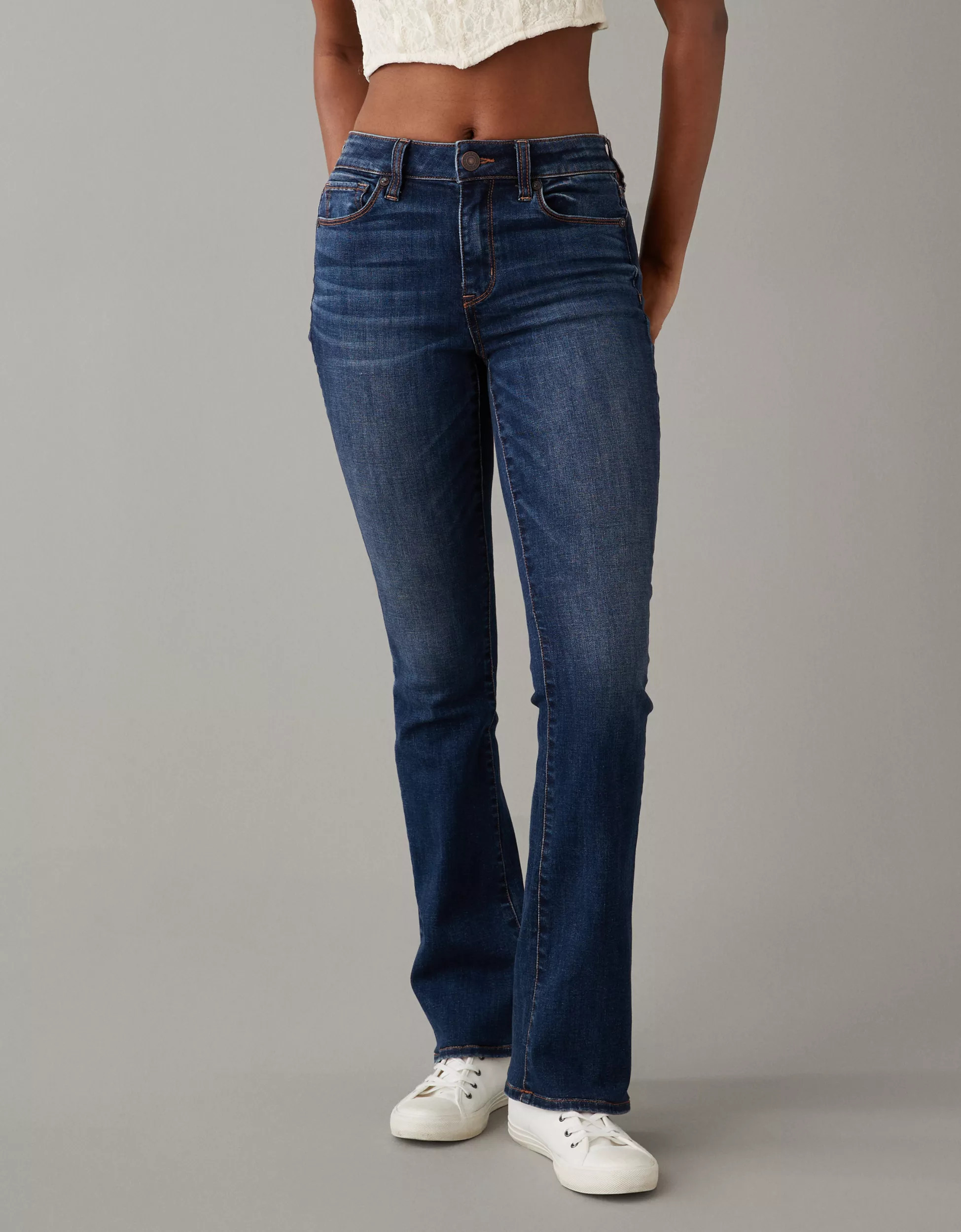 AE Ne(x)t Level High-Waisted Skinny Kick Jean | American Eagle Outfitters (US & CA)