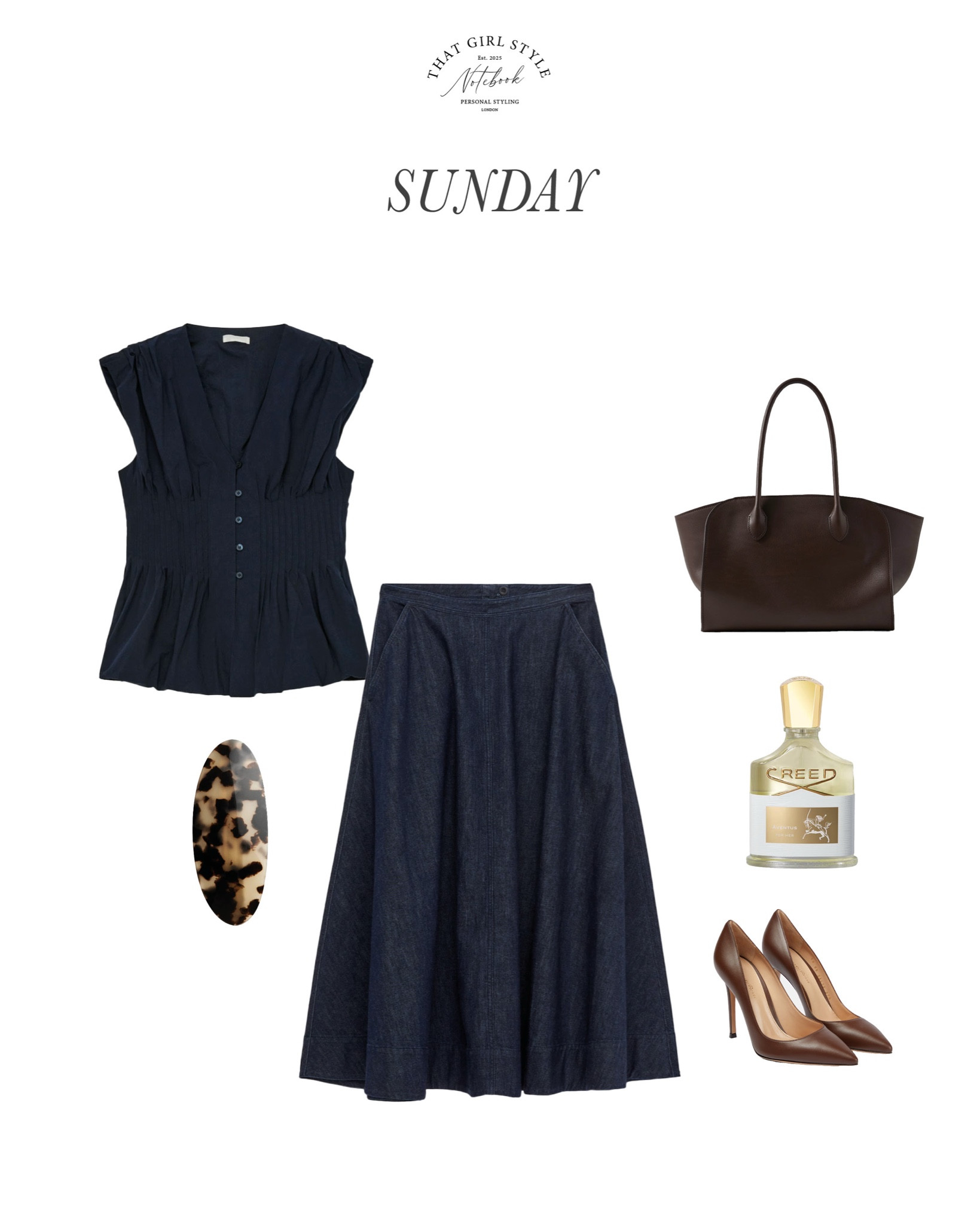Look 49 | Top Arket, Skirt Arket, Bag The Row, Heels Gianvito Rossi

#LTKuk #LTKstyletip #LTKluxury