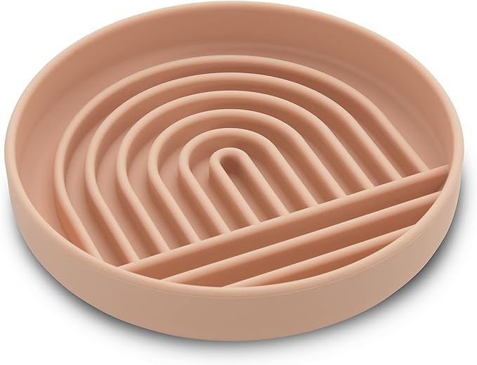 Slow Feeder Dog Bowl: The Slowdown Bowl is A Modern, Silicone Puzzle Bowl & Lick Mat. Slow Eating... | Amazon (US)