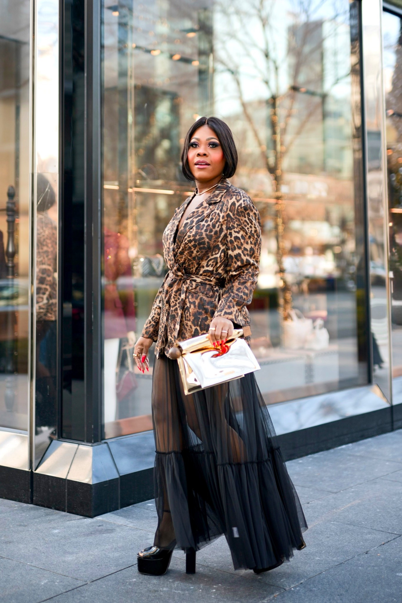 The sheer tulle has been such a huge trend and this season so I decided to style this sheer tulle skirt that I bought from Anthropologie couple years ago. It sold out but I found it at couple different stores and I linked them here for you . Days night outfit , party outfit 

#LTKootd #LTKHoliday #LTKMidsize