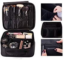 ROWNYEON Makeup Train Case Cosmetic Case Travel Makeup Bag Organizer Mini Train Case Makeup Artis... | Amazon (US)