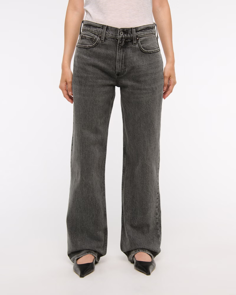 Women's Low Rise Baggy Jean | Women's Clearance | Abercrombie.com | Abercrombie & Fitch (US)