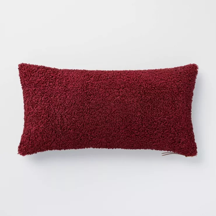 Boucle Throw Pillow with Exposed Zipper – Threshold™ designed with Studio McGee | Target