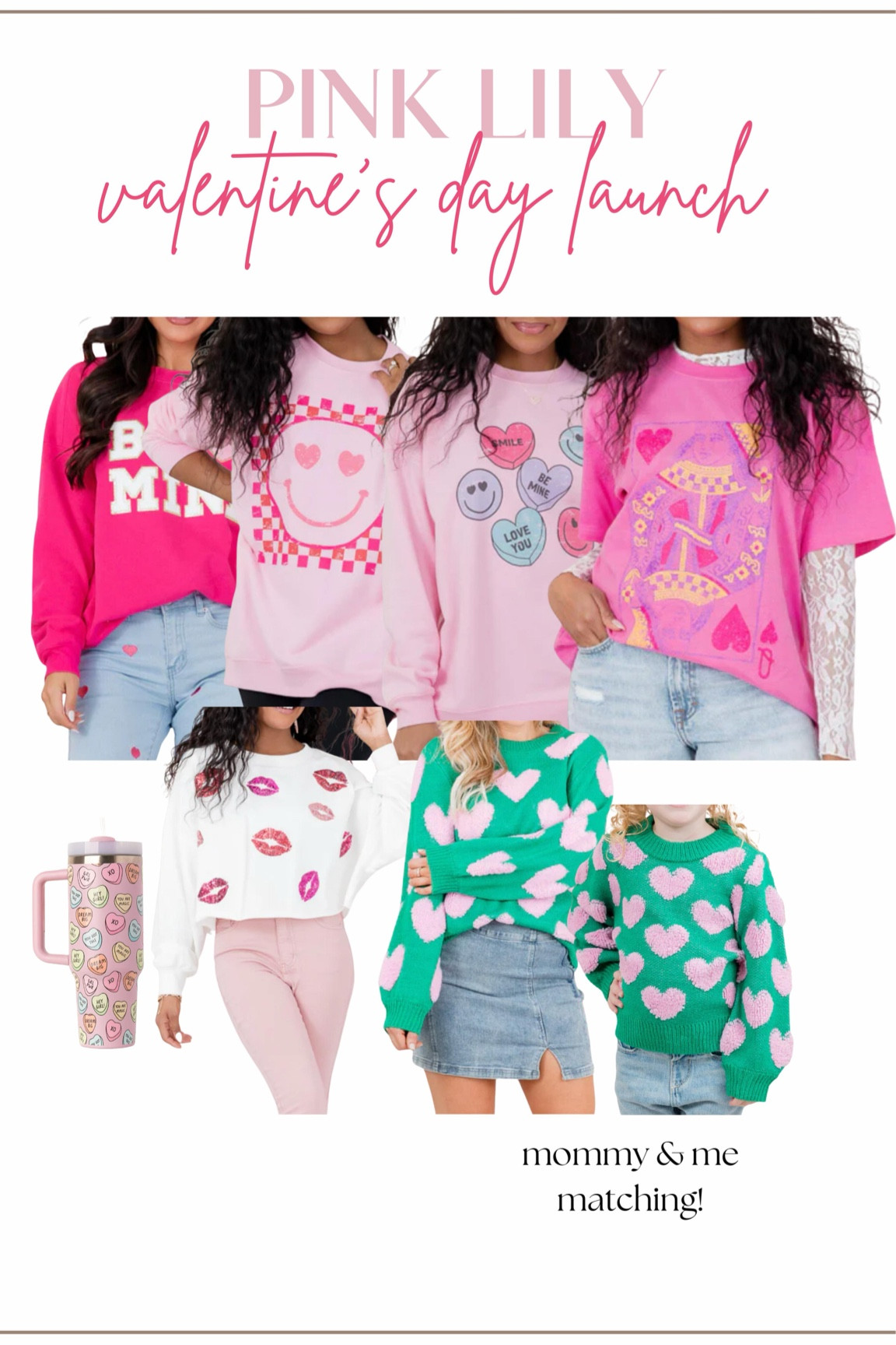 Valentine’s Day launch at Pink Lily is so dang cute!!