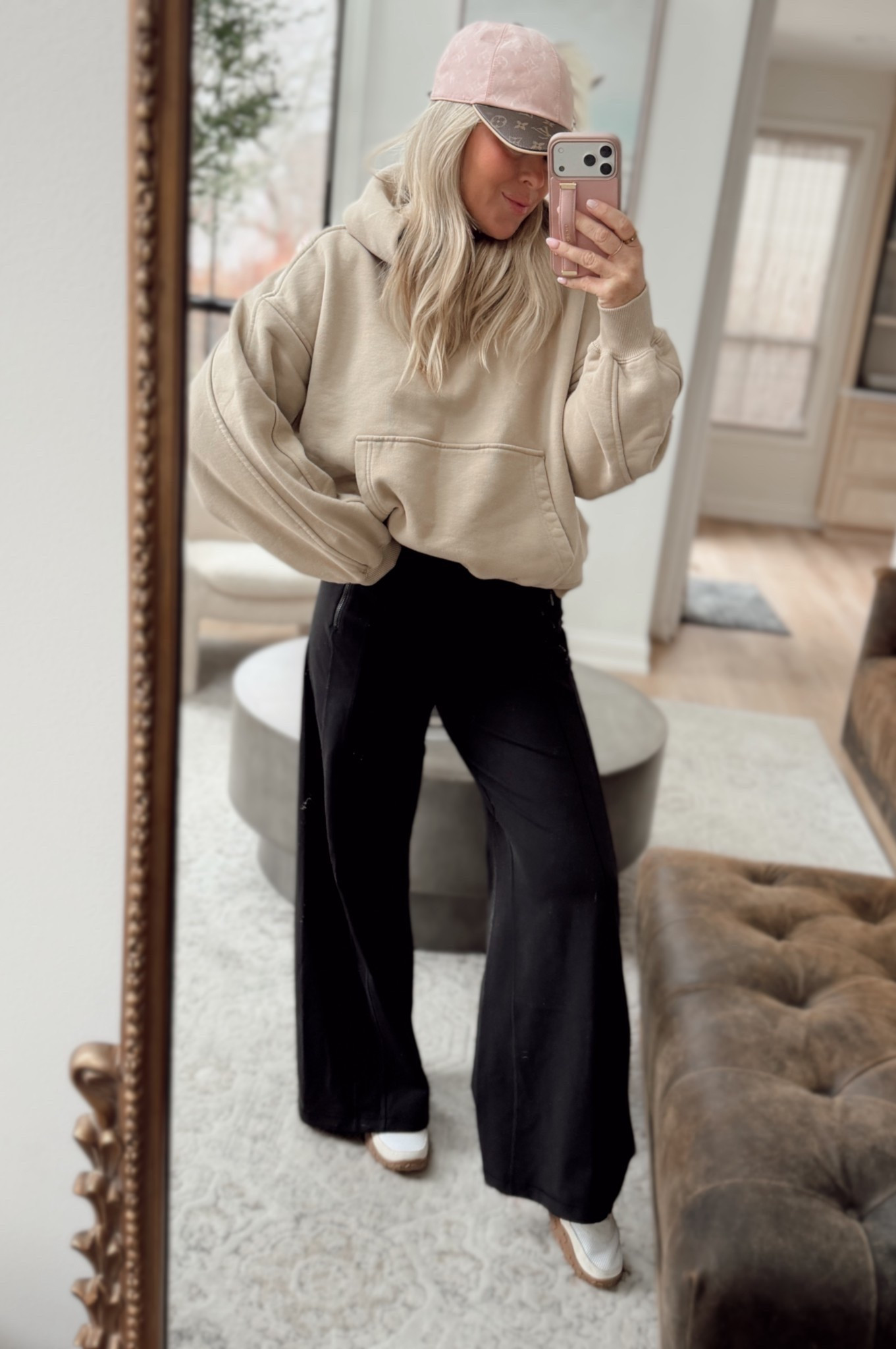 The viral pants! Back in stock! Do your tts! Hoodie I’m in medium & lots of new colors added! 

+ my most worn sneakers! 🔥



#LTKgrwm #LTKootd #LTKActive