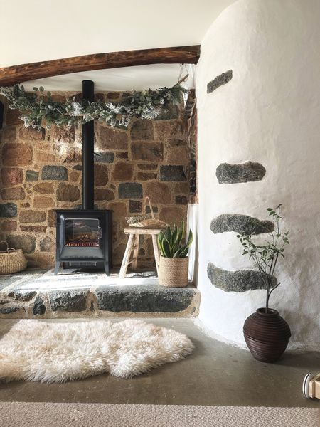 Knocking back the dodgy fireplace and revealing this original Inglenook was the best thing we ever did. It is made for cosy, earthy and textured accents! 

#LTKU #LTKhome #LTKSeasonal