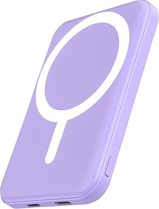 podoru for Magsafe Battery Pack, 5000mAh Magnetic Power Bank with Type-C Cable 20W PD Fast Chargi... | Amazon (US)