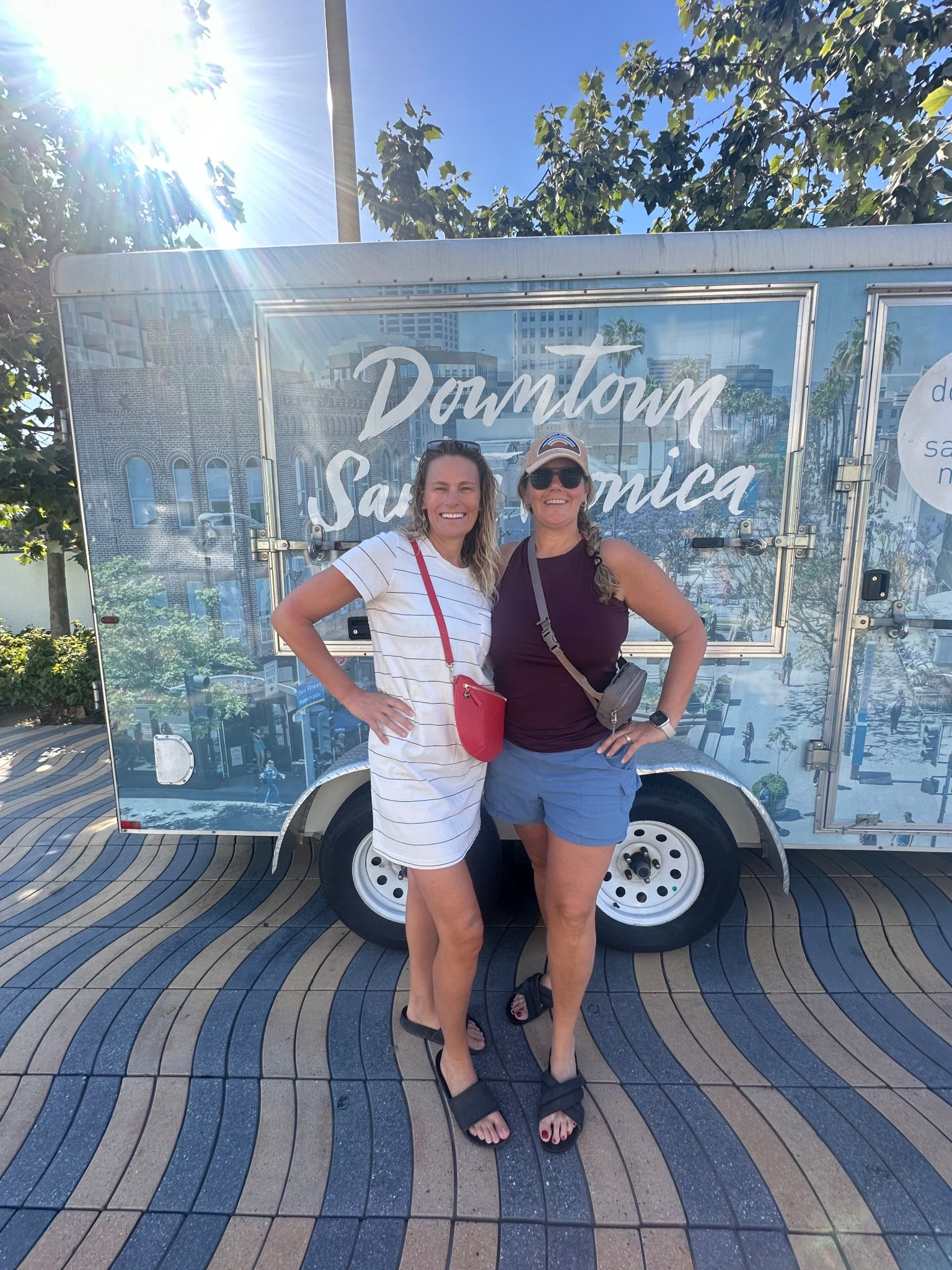 Soaking up the sunshine in Santa Monica with the perfect vacation fits! 🌴☀️
Whether you’re strolling the boardwalk or snapping cute pics downtown, these comfy-chic looks have you covered.

👗 Striped dress + crossbody pop of color = effortless coastal vibes
🩳 Tank + sporty shorts + sandals = cool, casual, and adventure-ready

✨ Style meets comfort, just how vacation should be!
Shop similar vacation-ready pieces on my LTK 💼👡

#VacationStyle #SantaMonicaVibes #LTKtravel #SummerFits #CasualChic #TravelOutfits

#LTKSummerEdit #LTKStyleTip