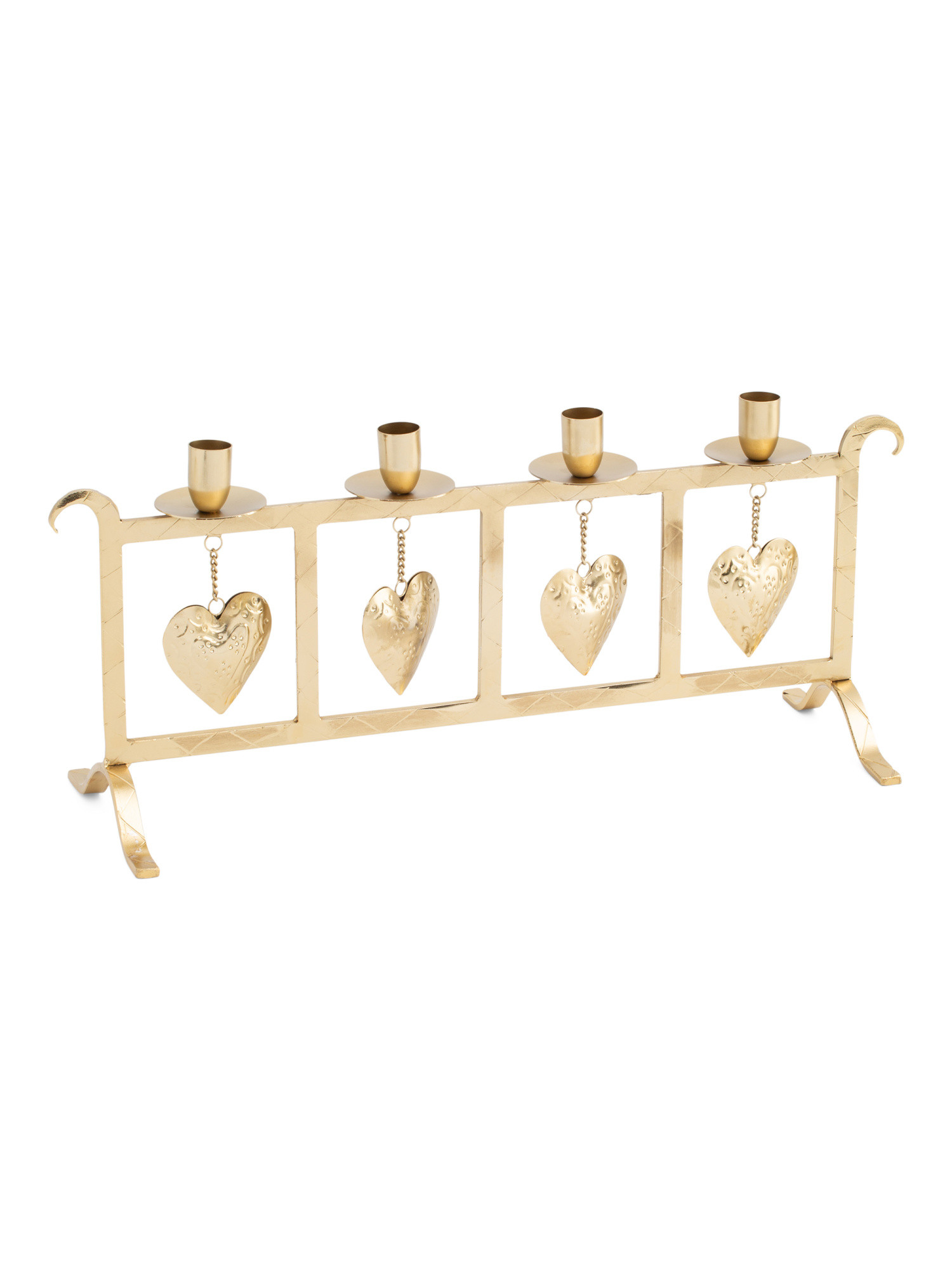 19in Hanging Hearts Candle Holder | Marshalls