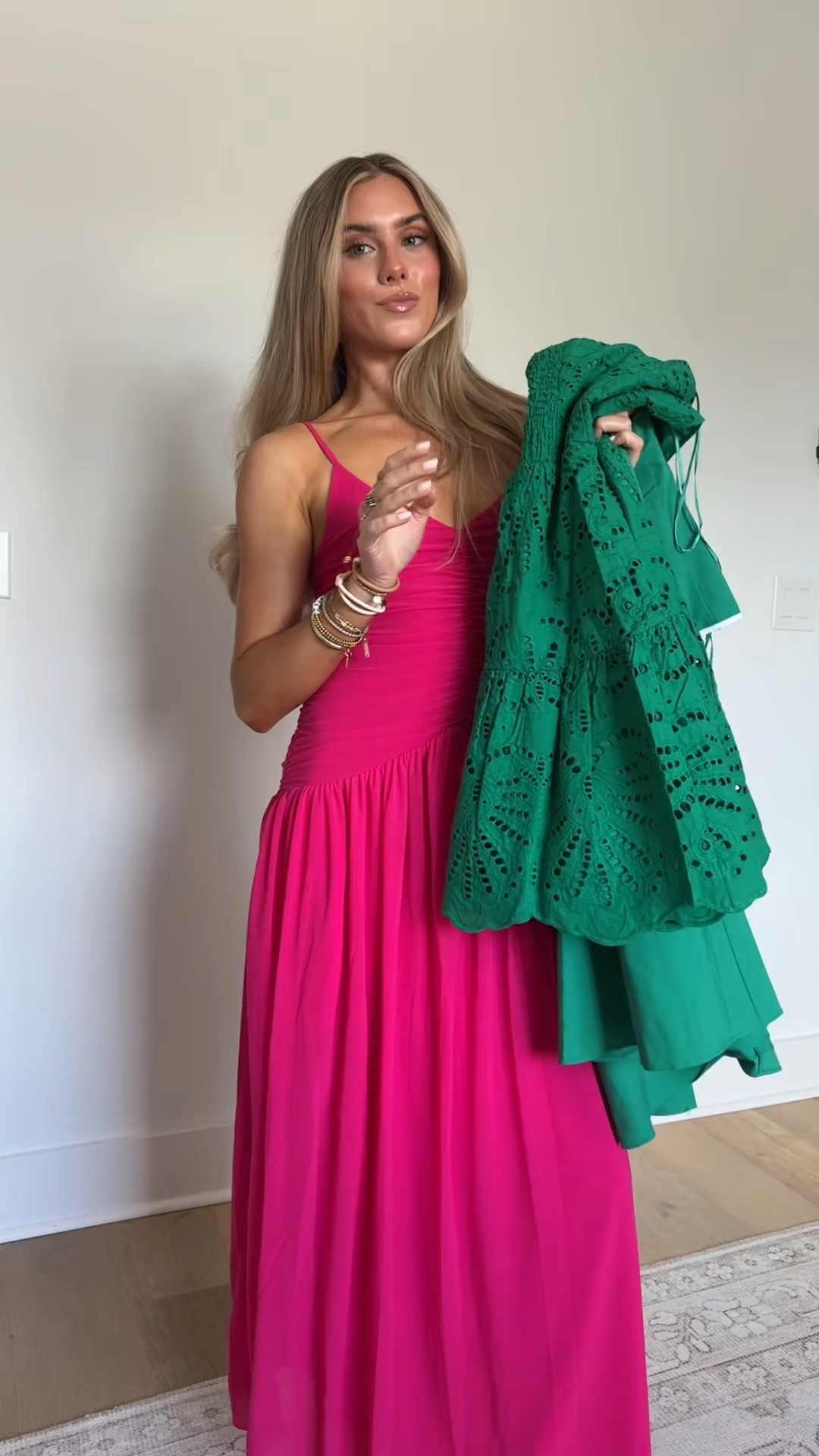 @Express  has all the summer trends worth shopping linens, bright colors, prints of paradise, American summer, suit style and everything in between 🤗 Express is a go to for on trend outfits that you won’t see on everyone else, especially for wedding guest dress season! 5’4/24/XS. 

What I got: Eyelet Tie Halter Drop Waist Smocked Back Mini Dress size xs; V-Neck Ruched Drop Waist Knit Maxi Dress with Pockets size xs; Stretch Cotton Poplin Piped Smocked Back Midi Dress with Pockets size XS; Crochet High Waisted Maxi Skirt size XS. 

#DressToExpress #ExpressPartner #summerdresses #weddingguestdress #weddingguestoutfit #weddingguestdresses #formaldress #haul #tryonhaul #tryon #tryonwithme #shoppinghaul #dresseshaul #dresseshaultryon #dresstok #maxidress #dresses #dressshopping #dressstyle

#LTKootd #LTKWedding #LTKSaleAlert