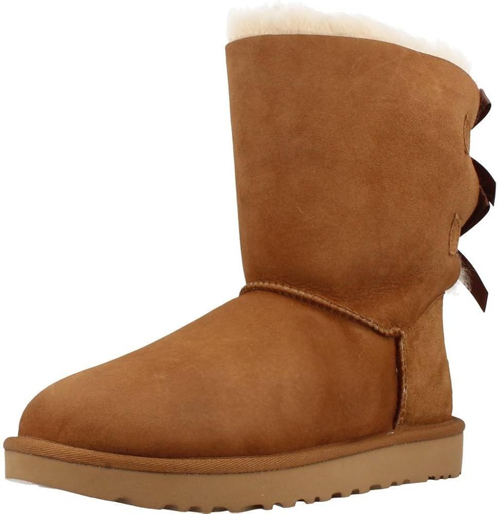 UGG Women's Bailey Bow II Winter Boot, Chestnut, 9 B US | Amazon (CA)