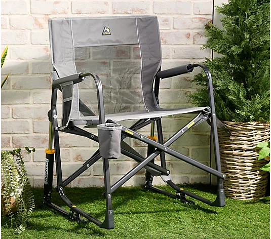 GCI Outdoor Freestyle Pro Portable Rocking Chair w/ Carry Strap - QVC.com | QVC