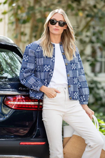 The Devon Jacket - Stonington Patchwork | Julia Amory