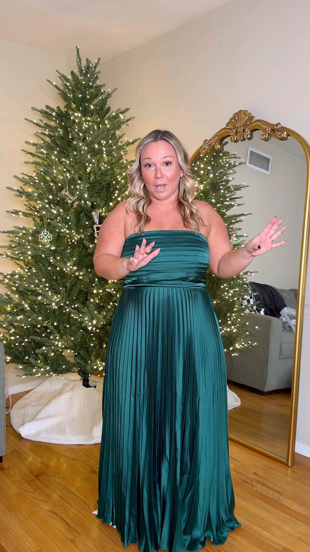 Midsize holiday Abercrombie dress haul! Use code PARTYAF for additional discount through tonight!
Sequin dress size large petite 
Emerald dress size large petite 
Satin dress size large petite 
Mesh dress size X- large petite (Could’ve stayed in my tts large petite) has plenty of room 

Holiday dress, wedding guest dress, New Year’s Eve dress, sequin dress, pleated dress, special occasion dress, satin dress, midi dress, cocktail dress, black tie wedding, party dress, fall dresses, Christmas 

#LTKSeasonal #LTKHoliday #LTKMidsize