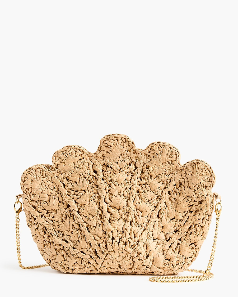Woven shell clutch | J.Crew Factory