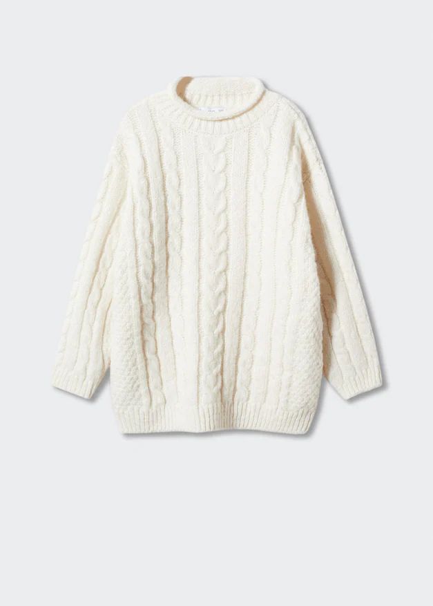 Braided wool sweater -  Women | Mango USA | MANGO (US)