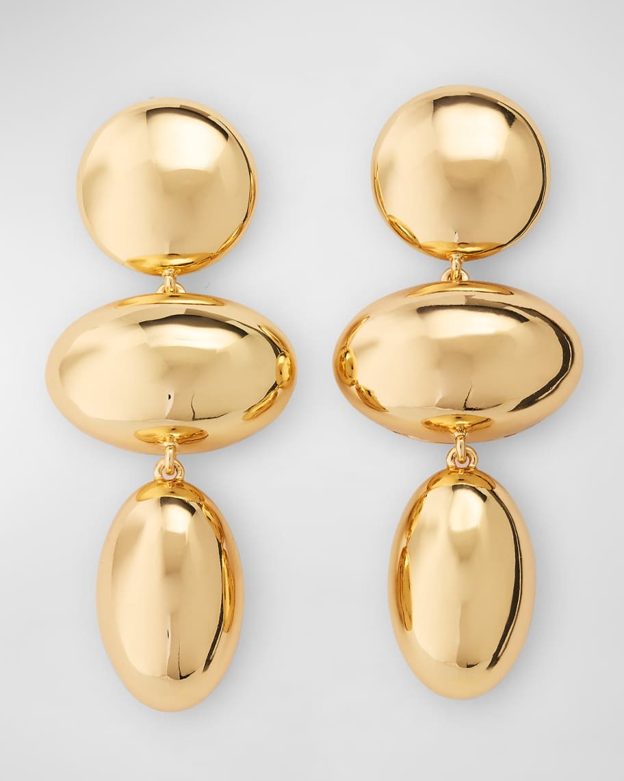 Mira Gold-Plated Drop Earrings | Neiman Marcus