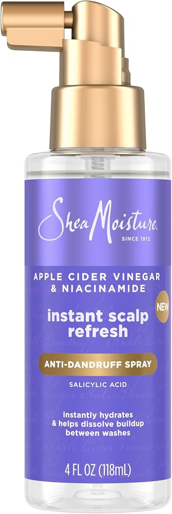 SheaMoisture Instant Scalp Refresh Anti-Dandruff Spray with Salicylic Acid and Scalp Repair Techn... | Amazon (US)