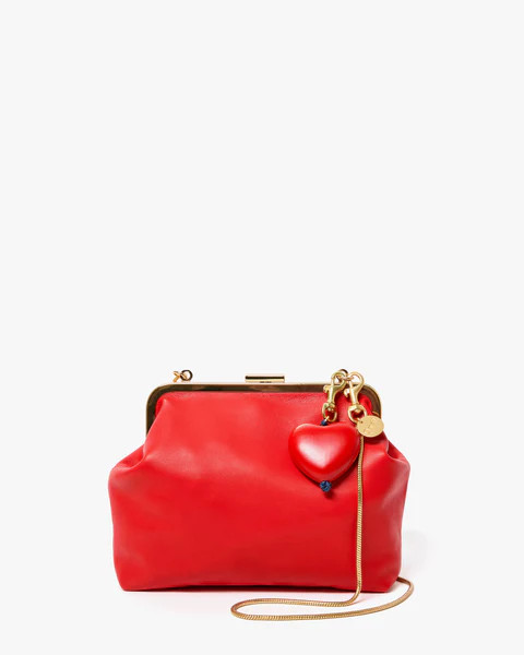 Flore w/ Grande Heart Fob | Clare V.