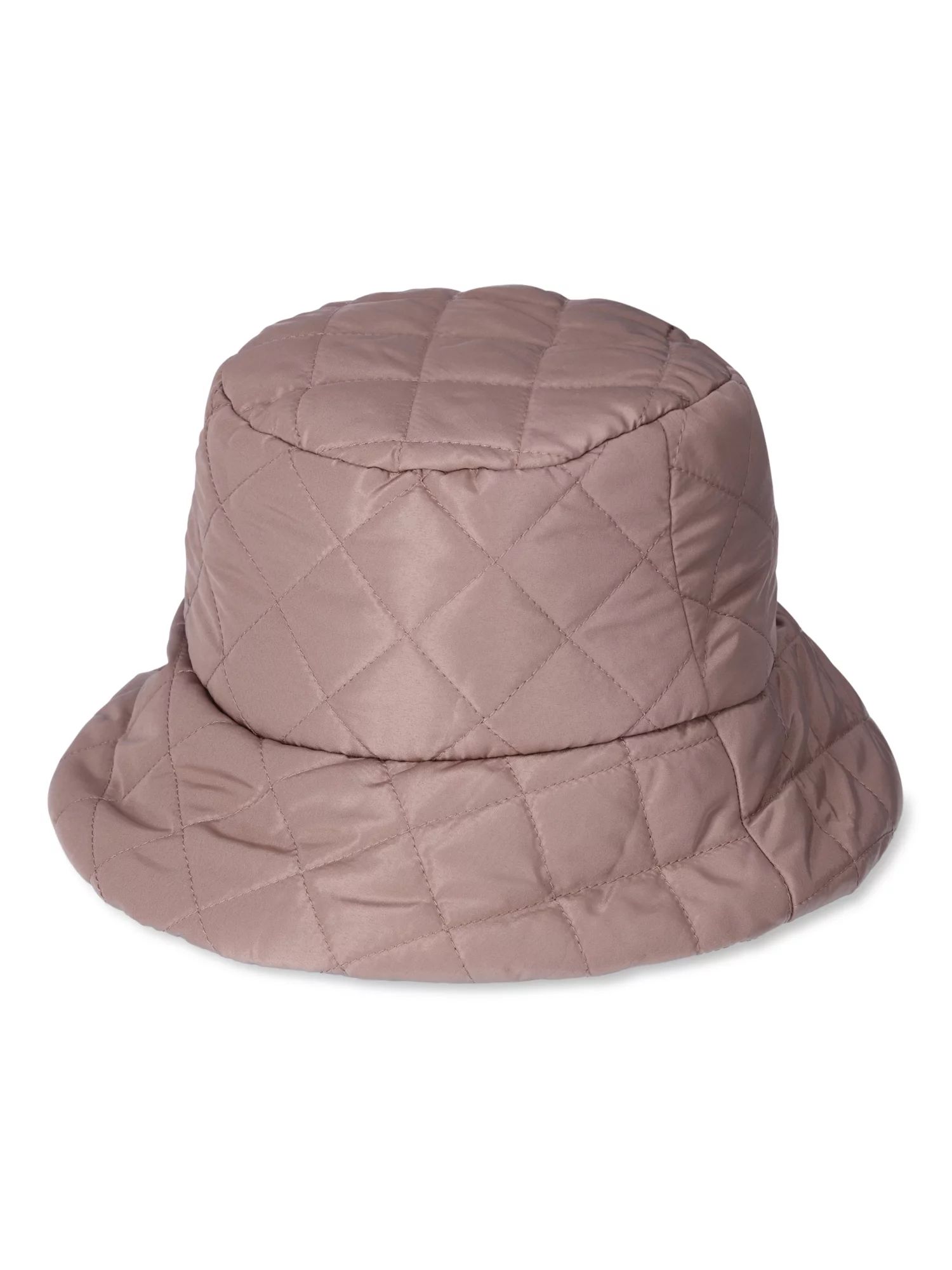 Time and Tru Women's Quilted Puffer Bucket Hat | Walmart (US)