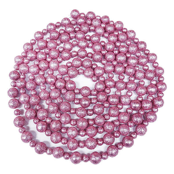Pink Ball Garland, 144" | At Home