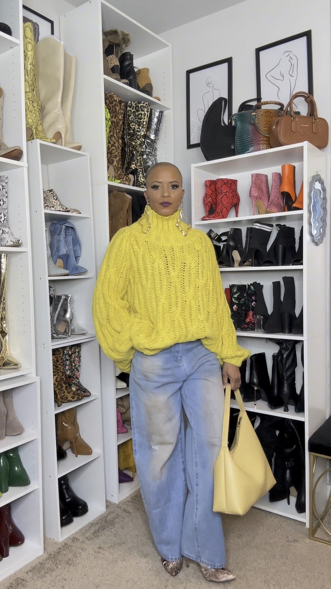 My favorite sweater of the season, if you are interested in links to any outfit in the video I will link what is available .
The sweater is no longer available 😞

#LTKStyleTip #LTKWatchNow #LTKOver40