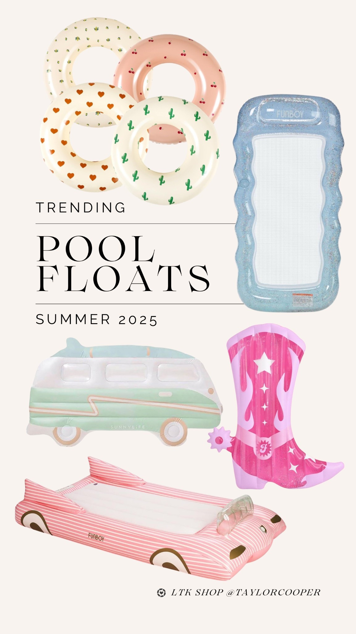 The cutest trending pool floats your pool needs this season💦✨💕

#amazonfinds #summer #poolfloats

#LTKSwim #LTKSeasonal #LTKHome