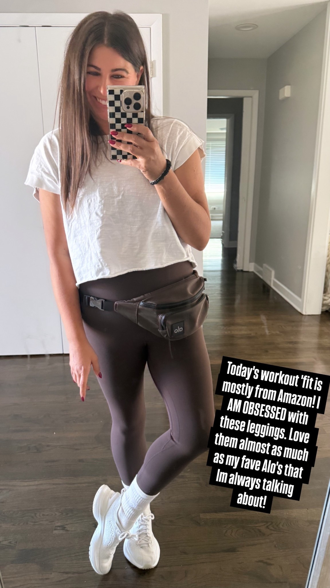 Today's Workout 'fit!! The back on this top is fun!!!

#LTKMidsize #LTKOver40 #LTKActive